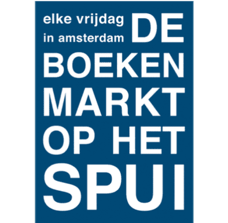 Affiche boekenmarkt op het Spui